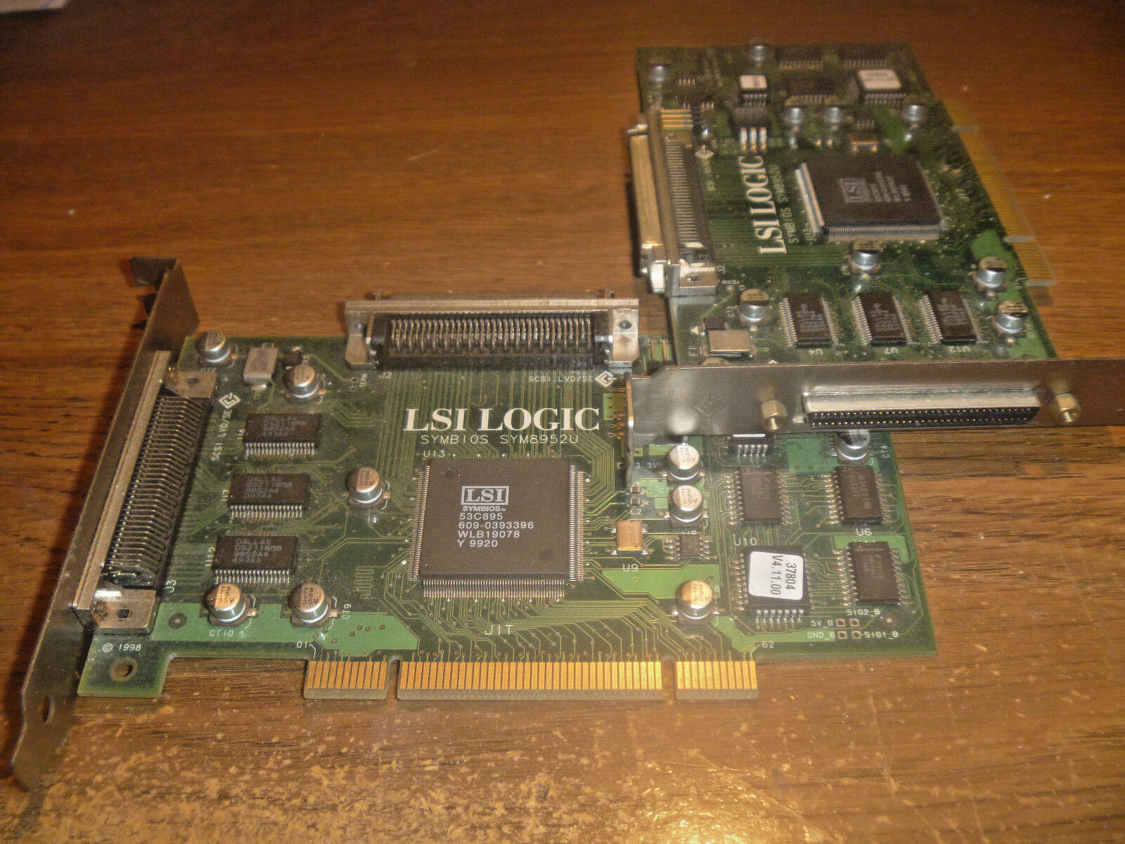   LSI  Compaq-HP Ultra2 SCSI LVD PCI Controller  + Cable 114009-001