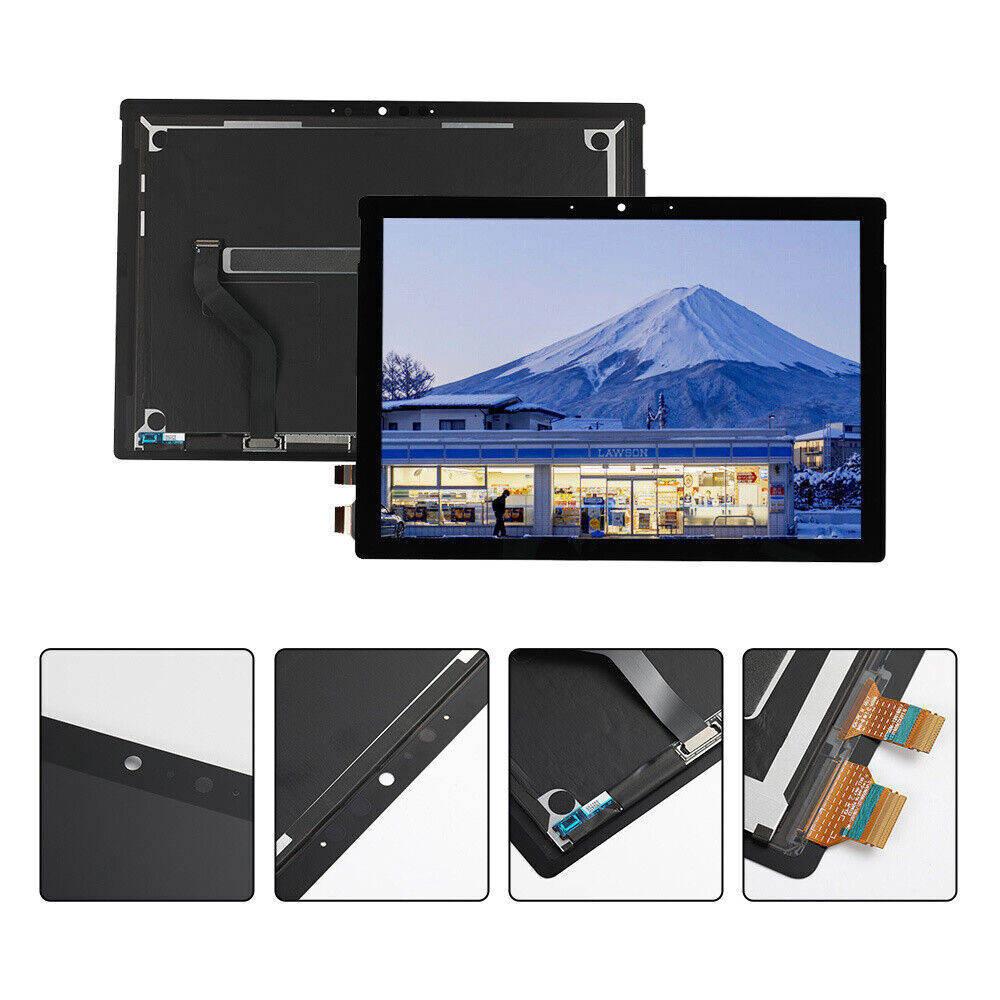 For Microsoft Surface Pro 7 LP123WQ2 LCD Touch Screen Assembly Replacement+Flex
