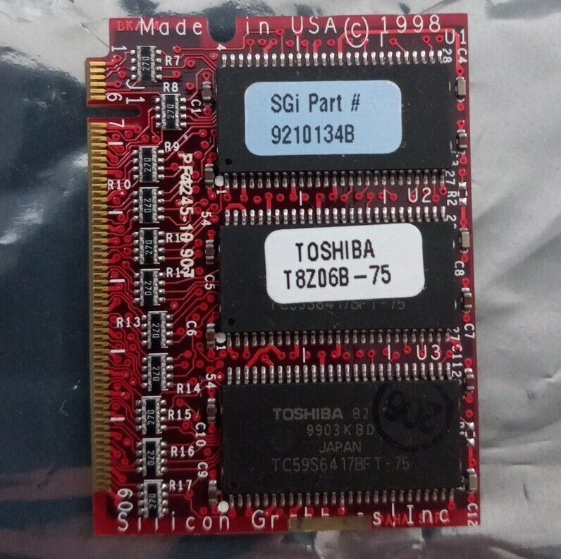 48MB SDR PC100 SDRAM 120PIN SODIMM Silicon Graphics SGI 9210134B *Untested*
