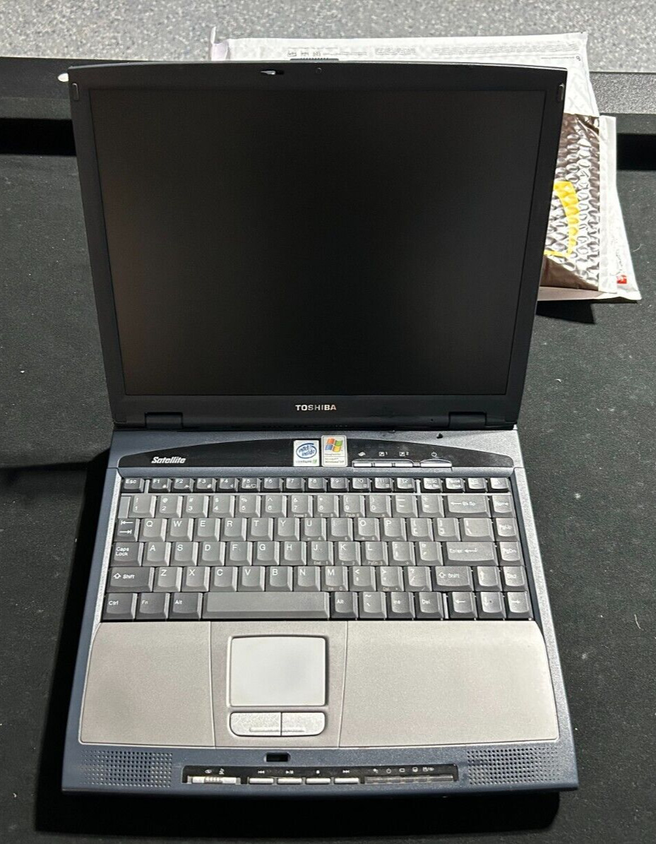 Vintage Toshiba Satellite 1805-S254 Laptop NO RAM NO BATTERY NO HDD