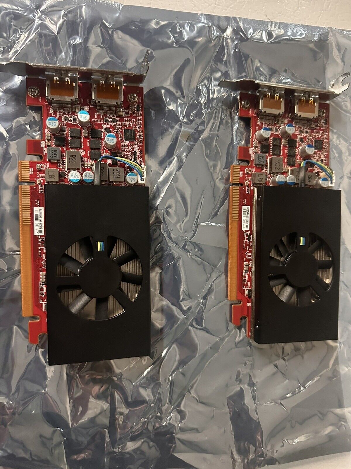(2) Two New Dell AMD® Radeon™ RX 6500, 4 GB GDDR6 Half Height 2 DPs PCIe 4.0x4