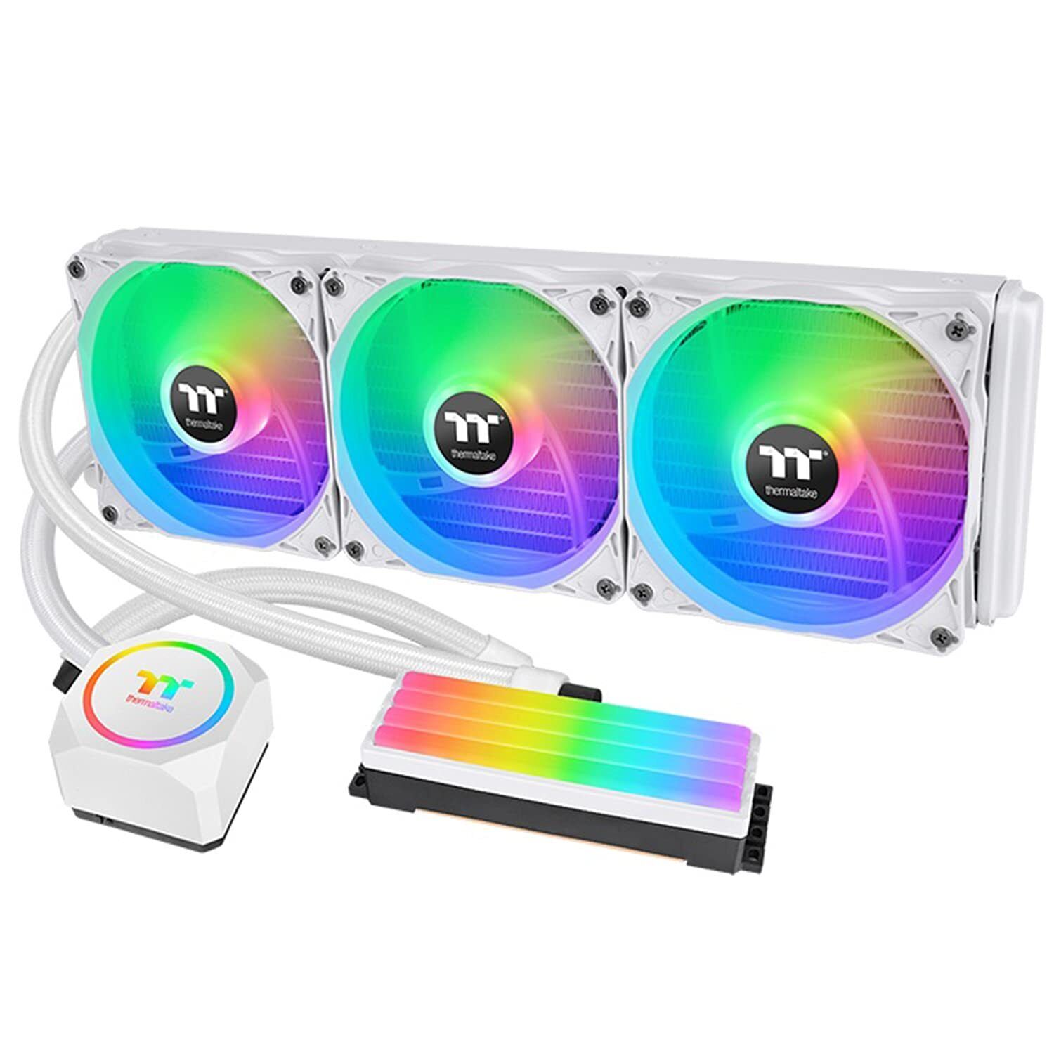 Thermaltake Floe RC360 Snow, AMD (AM5/AM4) / Intel (LGA 1700/1200), TT RGB Plu