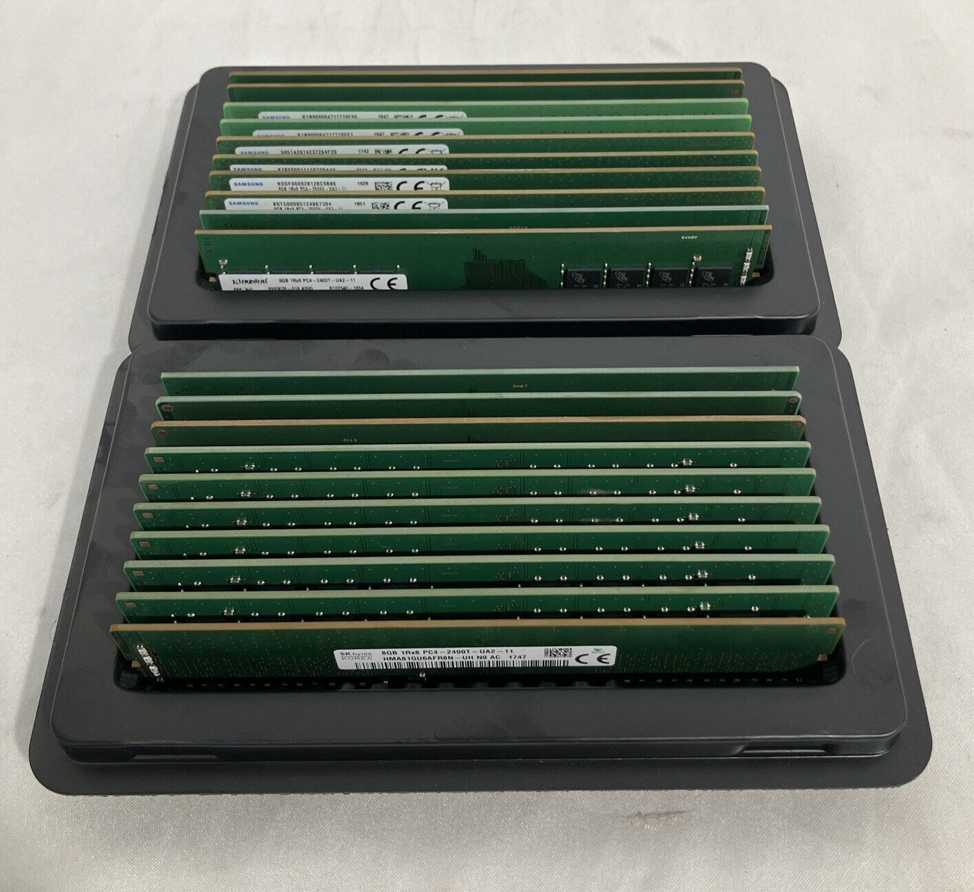 Lot: 20-8gb DDR4 PC4 Mixed Brand Mixed Speed Desktop Memory RAM Tested/Good
