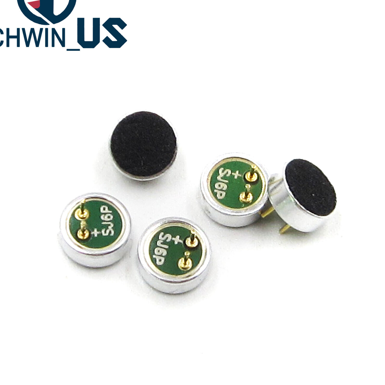 10PCS Microphone 6*2.2mm Capacitive Electret With Pin Microphone 52DB L3US