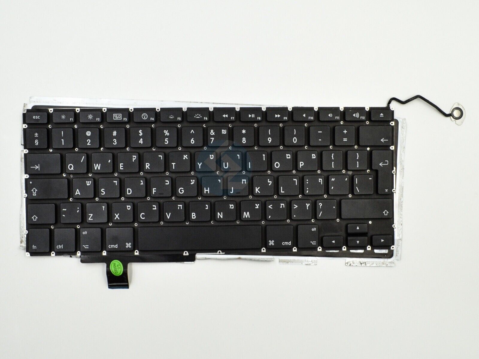 Israel Hebre Greek Keyboard & Backlight for MacBook Pro 17\