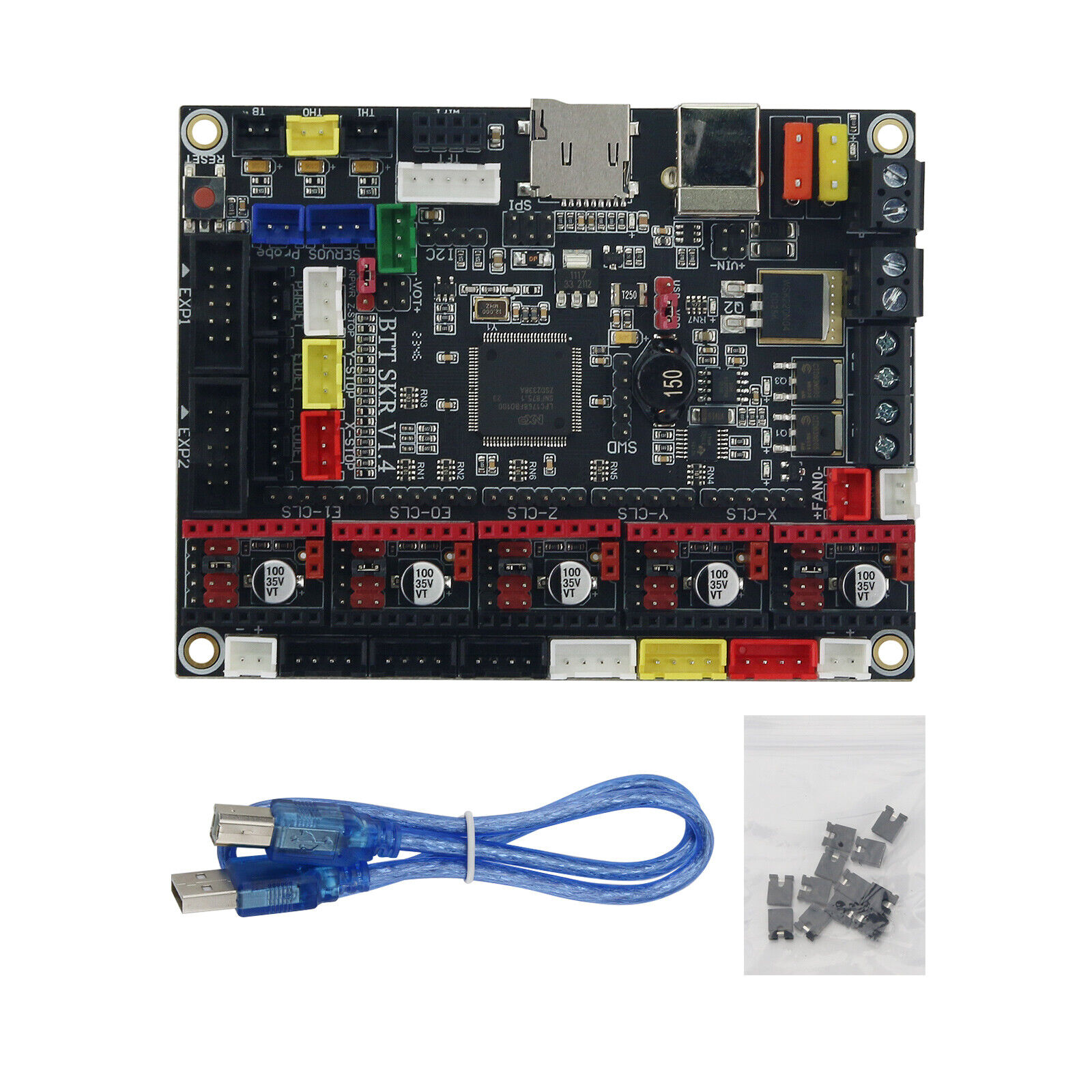SKR V1.4 Motherboard 3D Printer Controller Board 32 Bit Integrated Motherboard