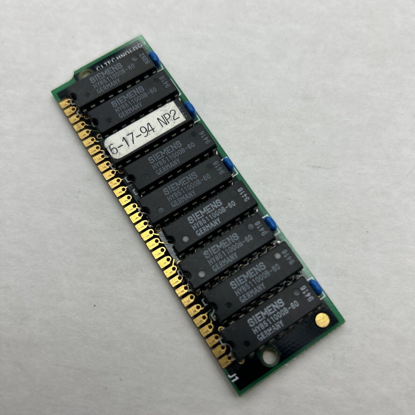Apple / MAC / IBM 30pin 1MB RAM Simms 1x9 Rare Vintage Rare Memory Collectible