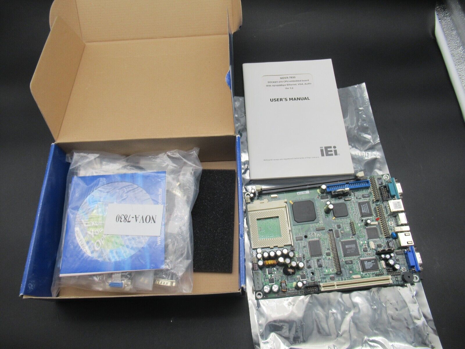 IEI Technology NOVA- 7830 CPU Board *Brand New*