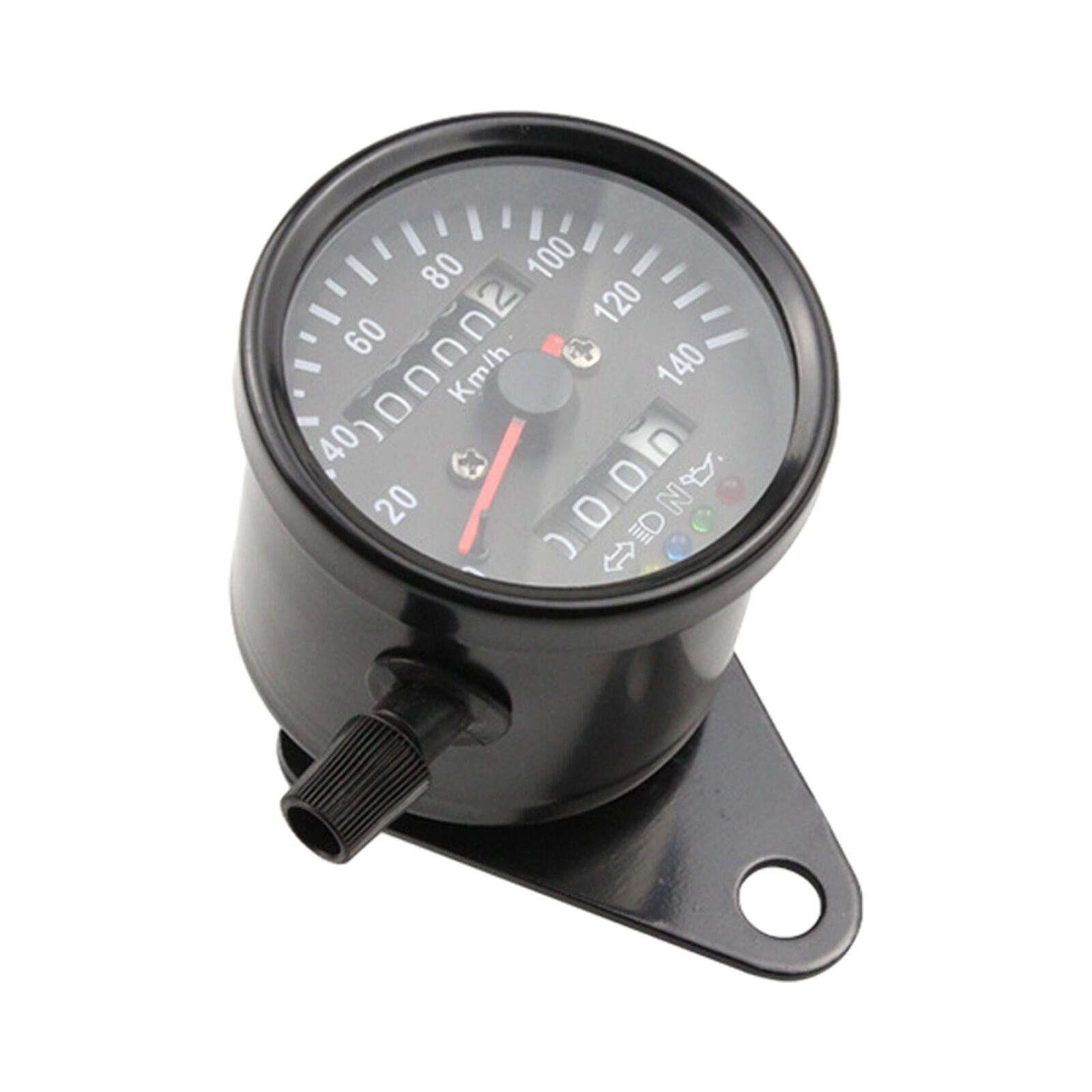 Motorcycle Tachometer Retro Instrument Black Motorcycle Speedometer High Definit