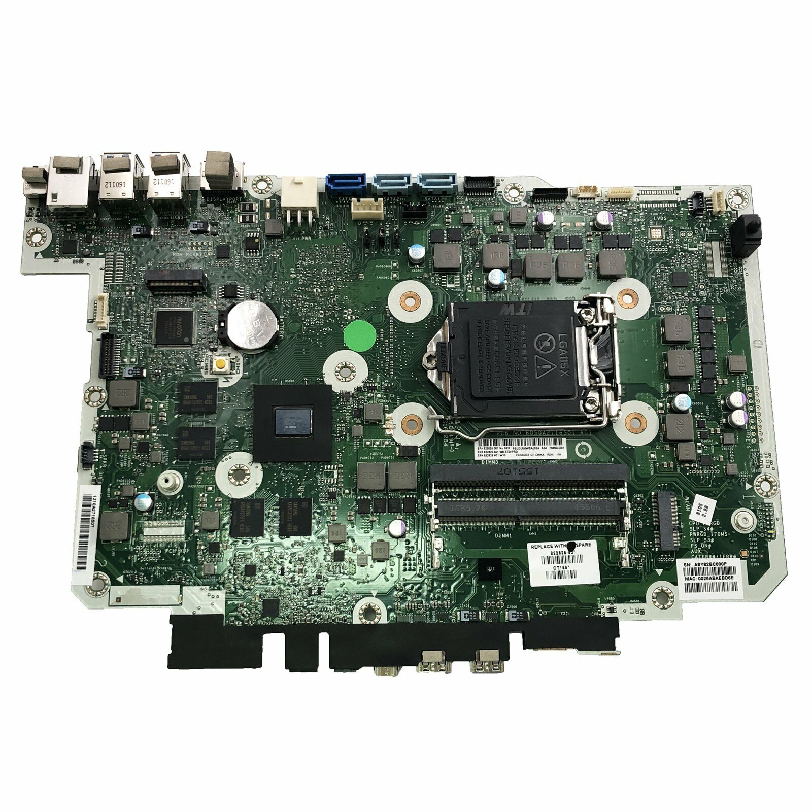 FOR HP EliteOne 800 G2 all-in-one motherboard 822826-001/601 798964-001 tested