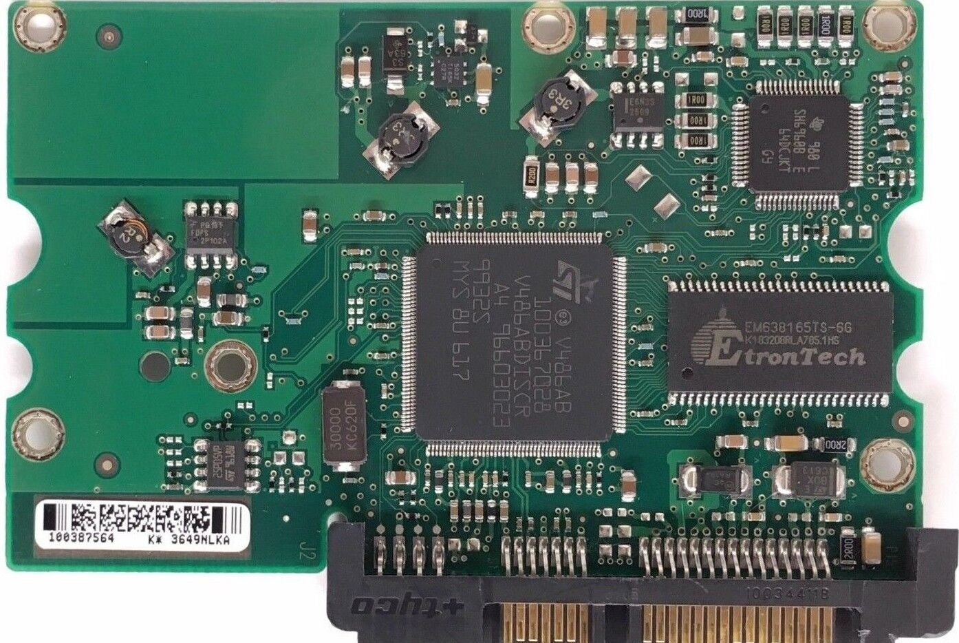 PCB ONLY 100387564 Seagate 100387575 REV C PCB Controller HDD SATA Q66