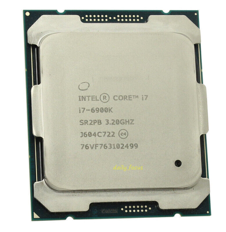 Intel Core i7-6900K CPU 8 Cores Processor 20M Cache, up to 3.70 GHz