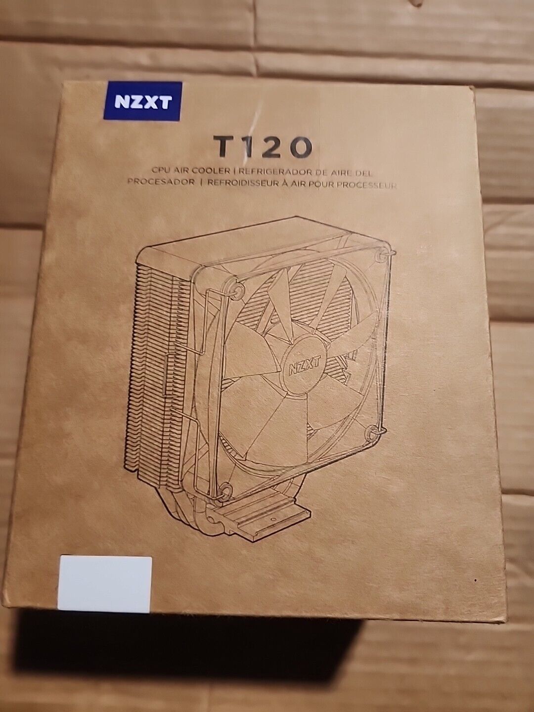 NZXT T120 RGB - White - Open Box New