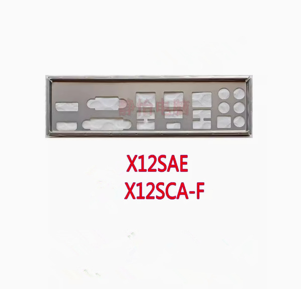 OEM I/O IO Shield Backplate For Supermicro X12SAE X12SAE-F Motherboard