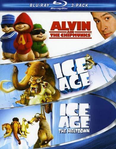 Family Blu-ray 3-Pack [Alvin and the Chipmunks / Ice Age / Ice Age 2]