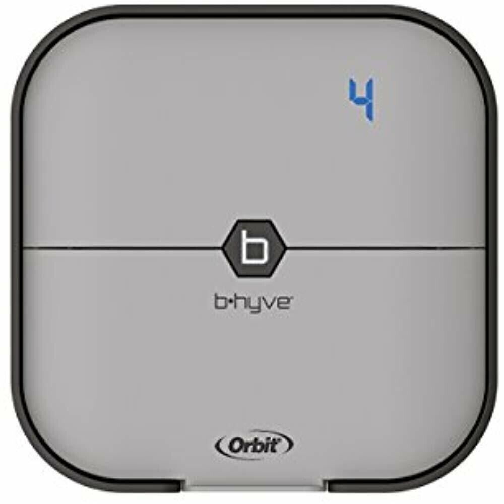Orbit B-hyve 57915 Smart 4-Station 4 Zone WiFi Sprinkler System Controller NEW