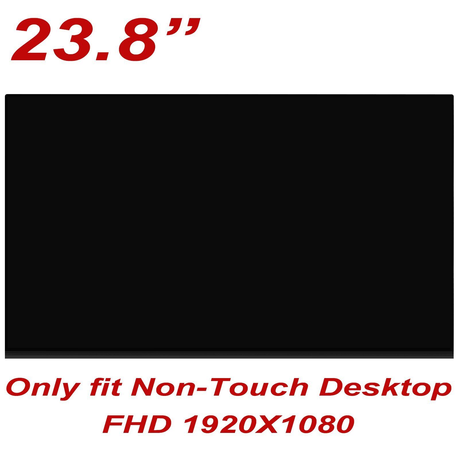 New Lenovo ideacentre AIO 3-24IMB05 Type F0EU Model F0EU00QXUS LCD LM238WF2-SSM1