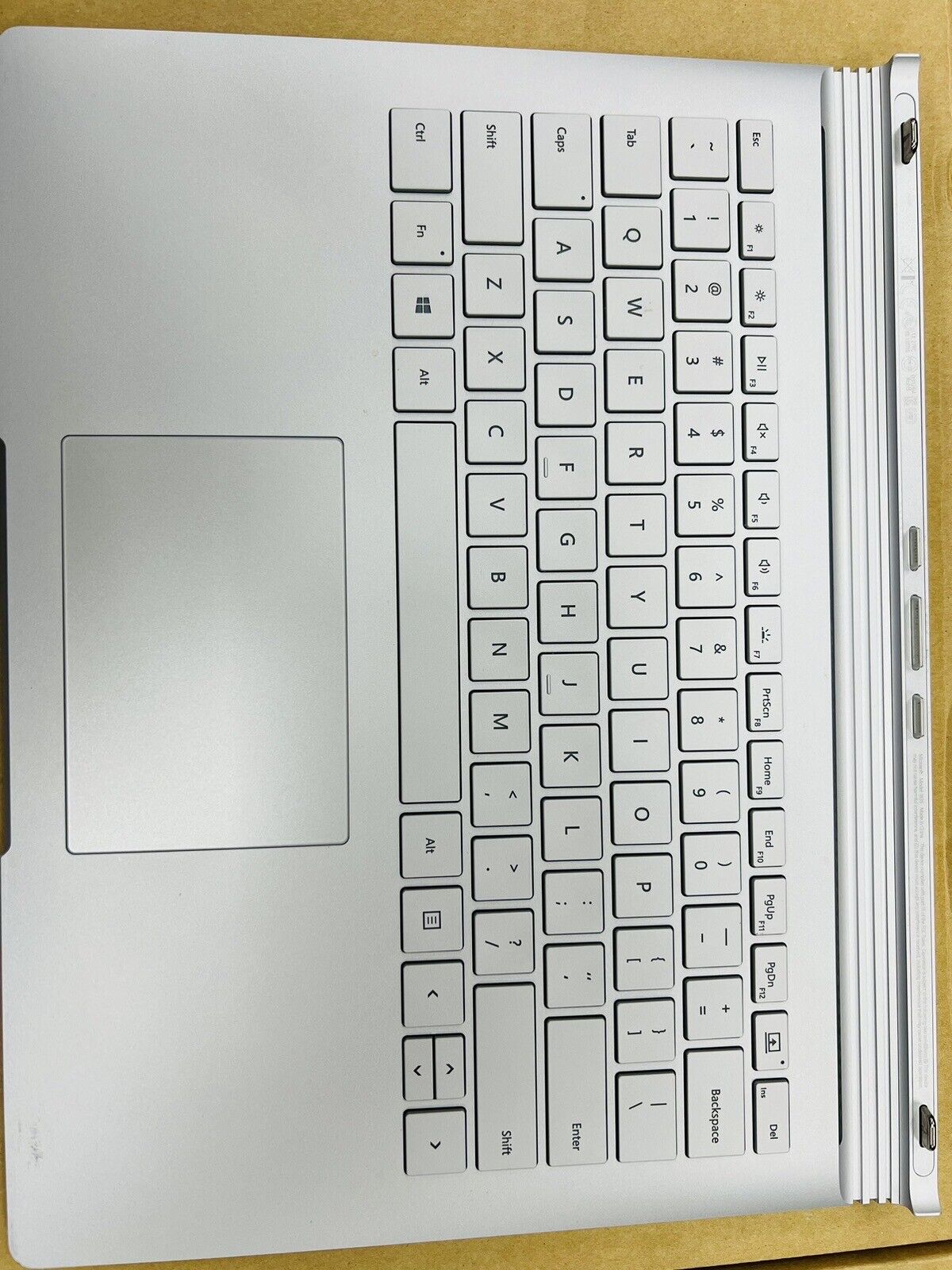 Microsoft Surface Book 2 Performance Base keyboard 1835 US Nvidia GTX1050 Silver