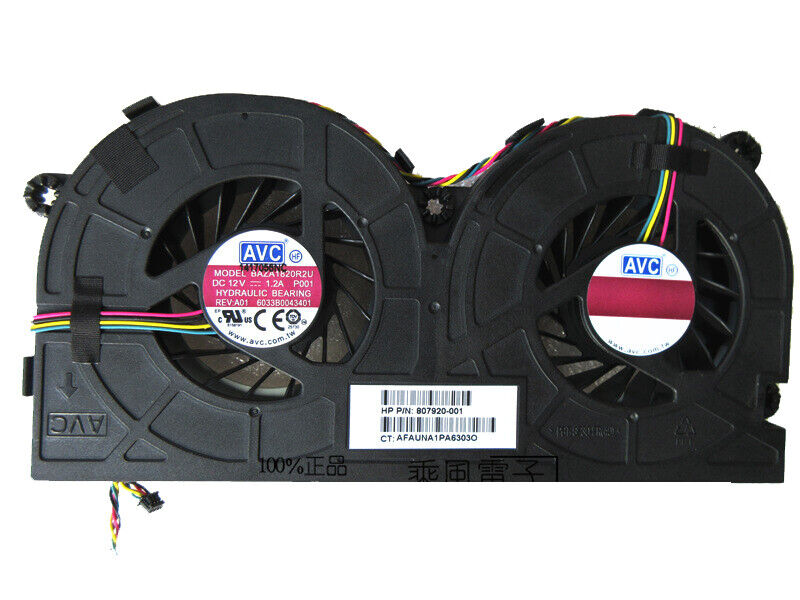 For HP EliteOne 800 G2 All-in-One CPU Heatsink Cooling Fan 837359-001 807920-001
