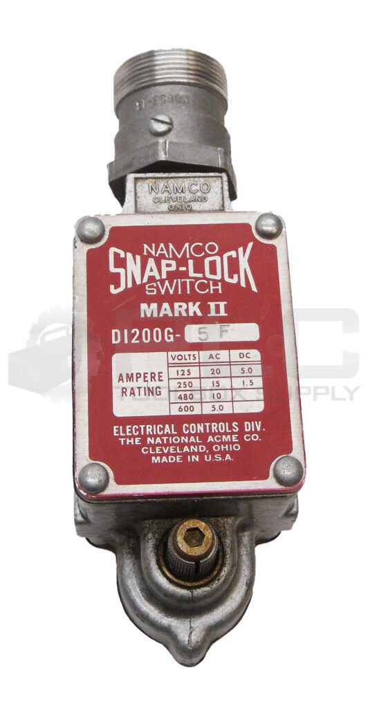 NEW NAMCO D1200G-5F SNAP LOCK SWITCH 600V 20A MARK II