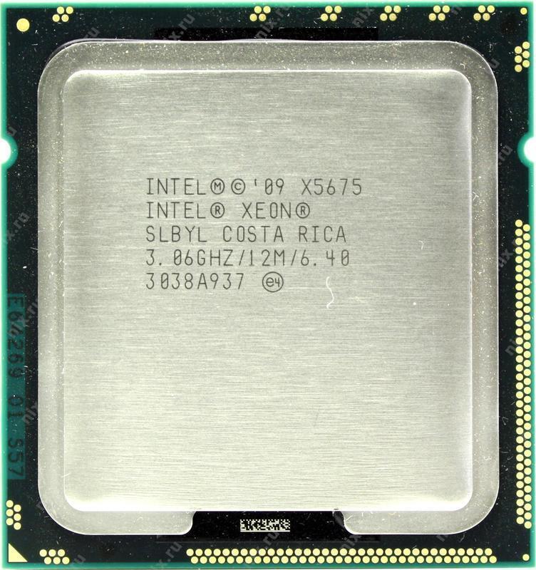 Intel Xeon Processor X5675 6-CORE 12M Cache 3.06  CPU Only LGA 1366 SLBYL