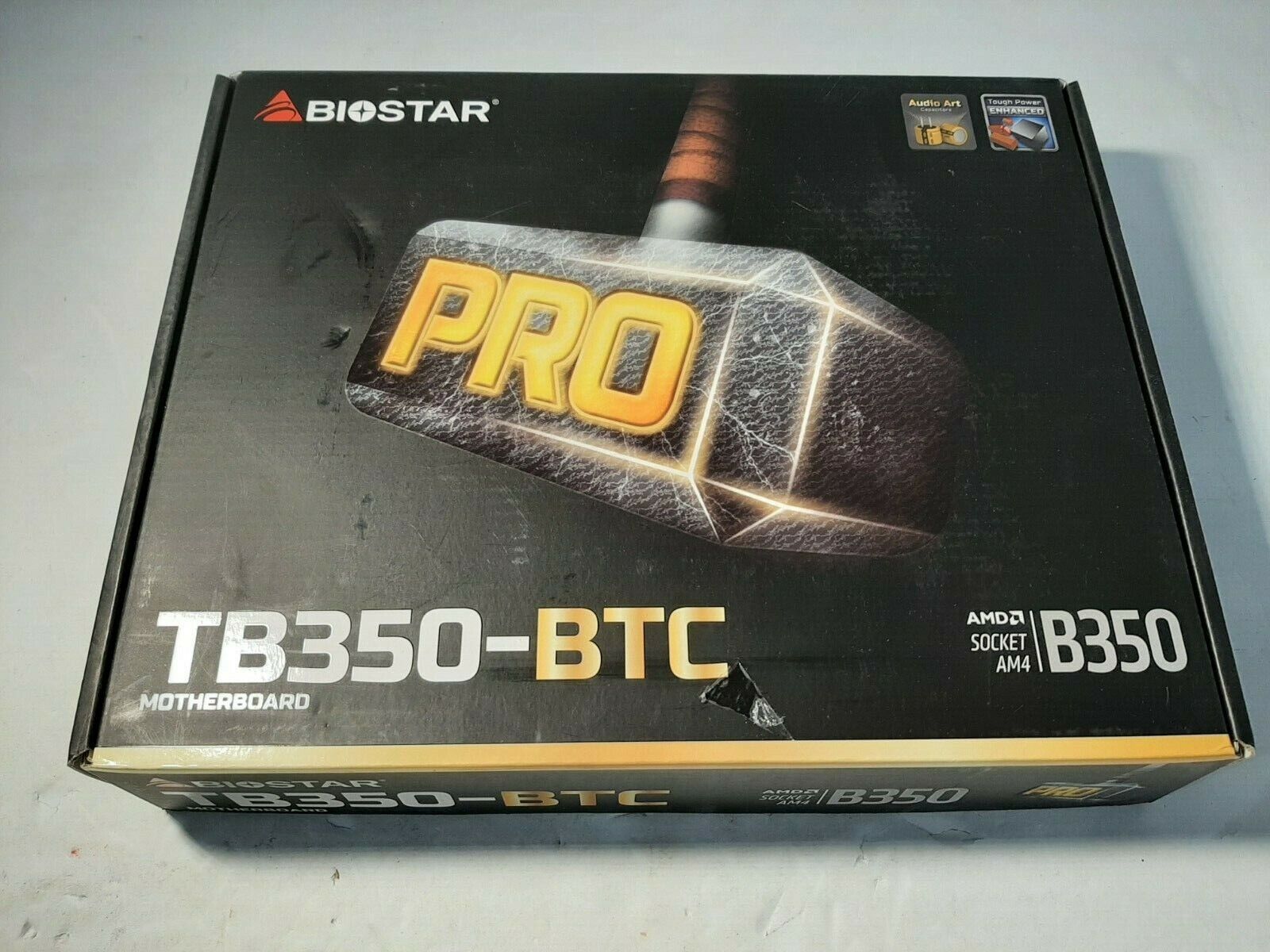 BioStar TB350-BTC Motherboard AMD SOCKET AM4 B350 