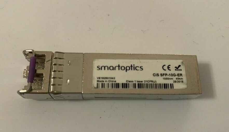 SmartOptics CIS SFP-10G-ER Cisco compatible 1550nm 40km SFP+
