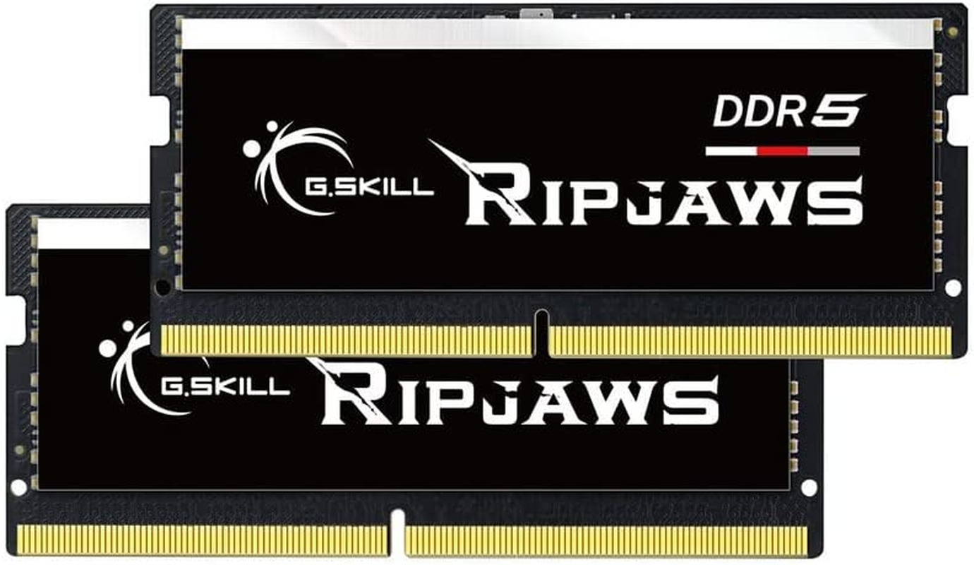 Ripjaws DDR5 SO-DIMM Series DDR5 RAM 64GB (2x32GB) 4800MT/s CL40-39-39-76 1.10V 