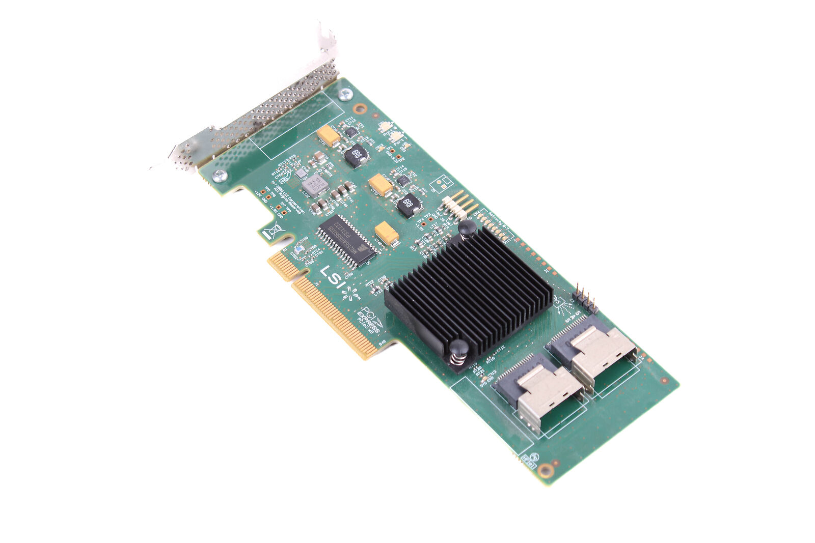 LSI Logic 500605B 6GB PCIe Express 2.0 RAID Card Low Profile SAS9211-8i 45W9122