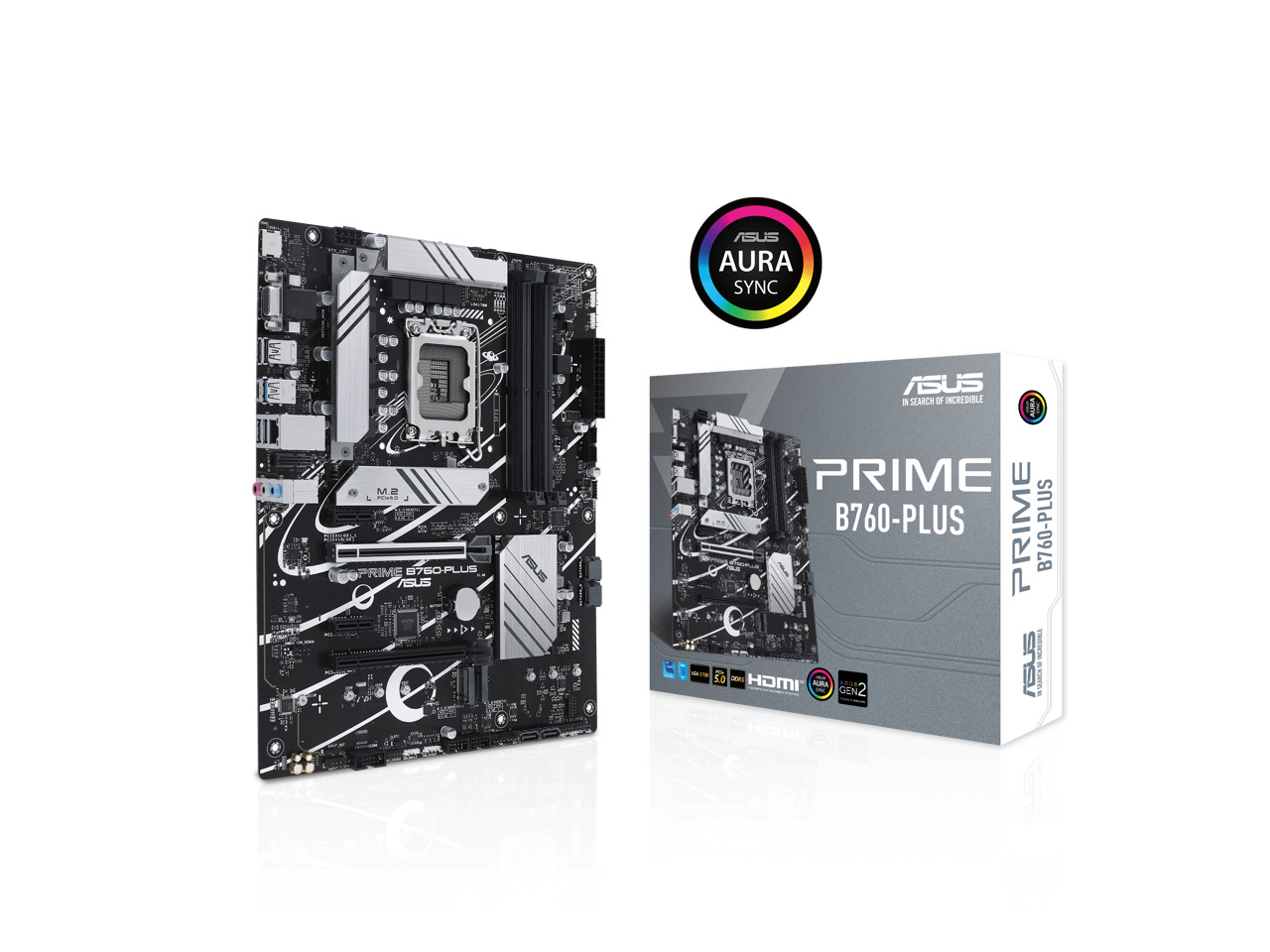 ASUS Prime B760 PLUS Intel (13th and 12th Gen) LGA 1700 ATX motherboard
