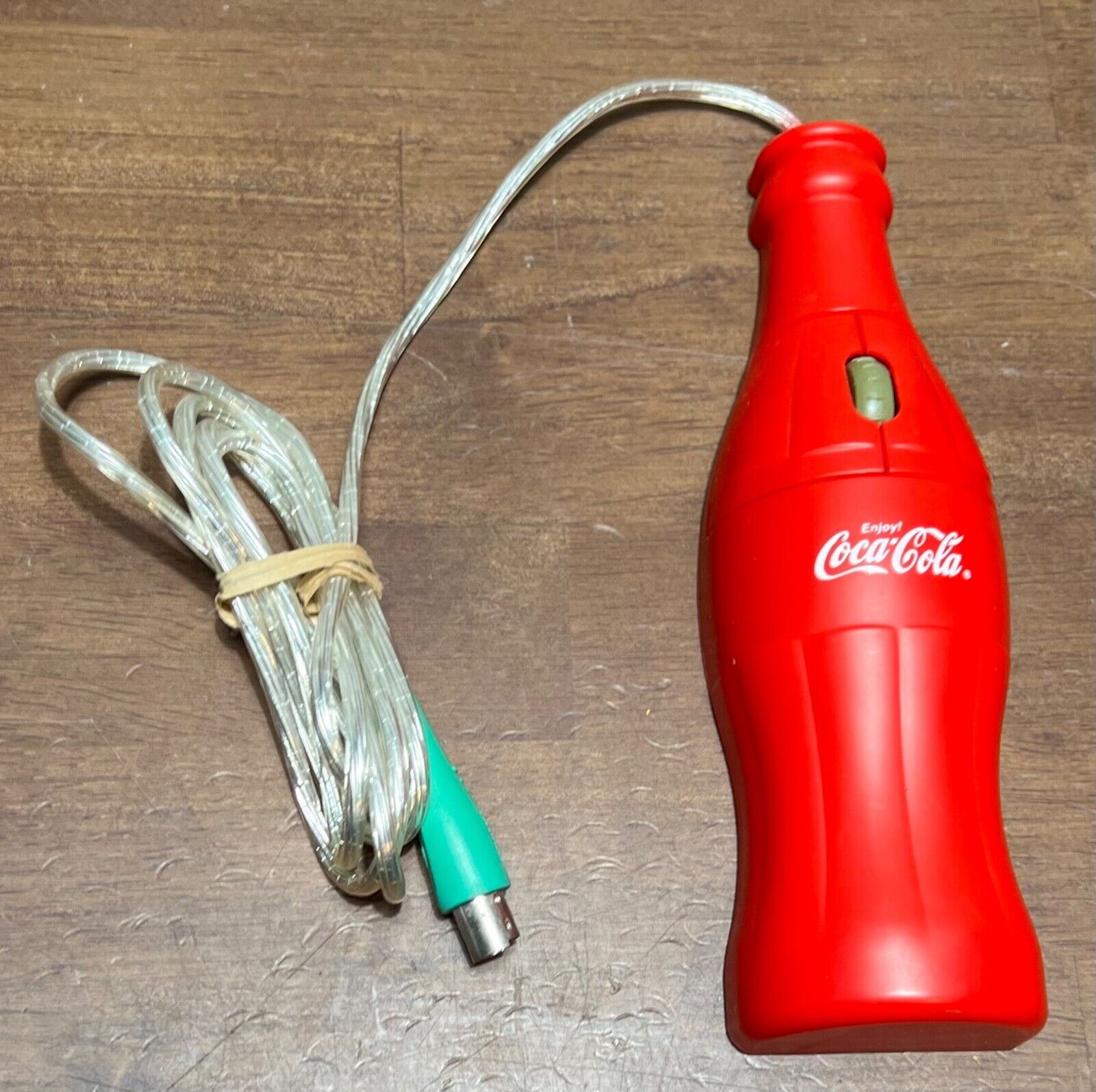 Vintage Coca Cola Coke Advertisement  figural bottle shaped Computer Mouse