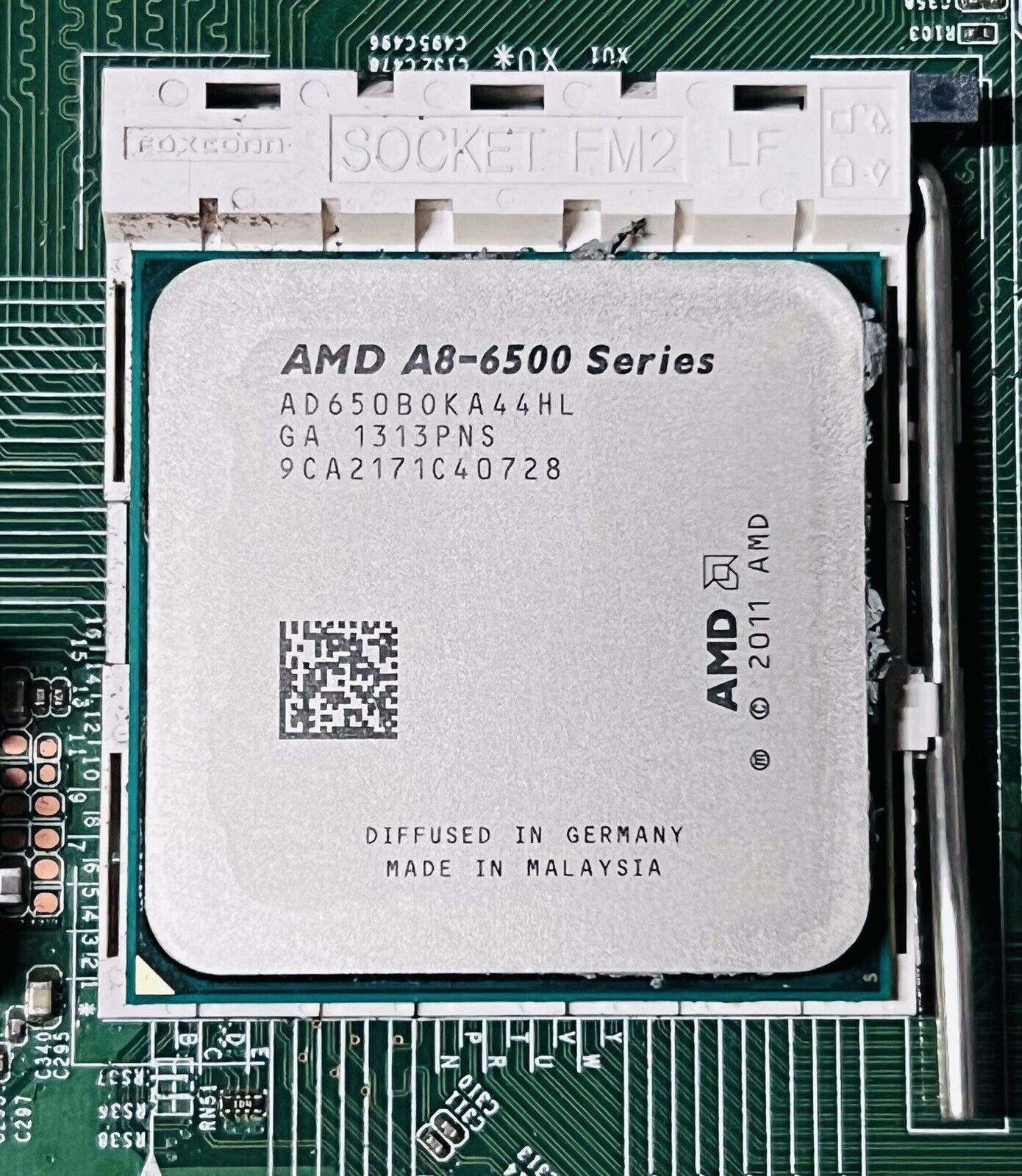 AMD 3.5 GHZ MODEL A8-6500B QUAD CORE Processor, AD650BOKA44HL, FM2 Socket