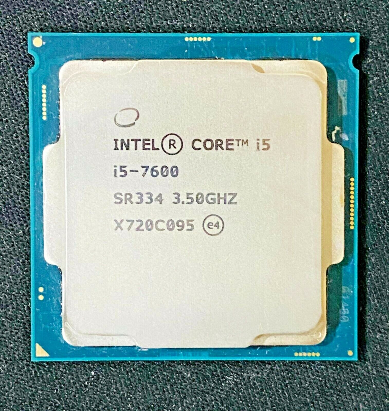 Intel Core i5-7600 CPU Processor Quad-Core 3.5 GHz Socket H4 LGA-1151 65W SR334