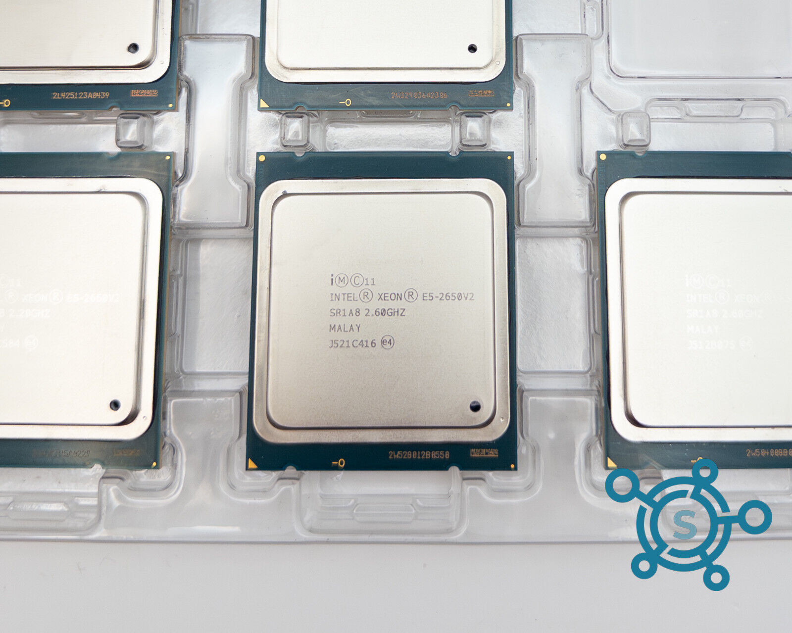 Lot Of Intel Xeon CPU 5x E5-2660 v2 2x E5-2609 v2 LGA- 2011 Clean Tested 7x LOT