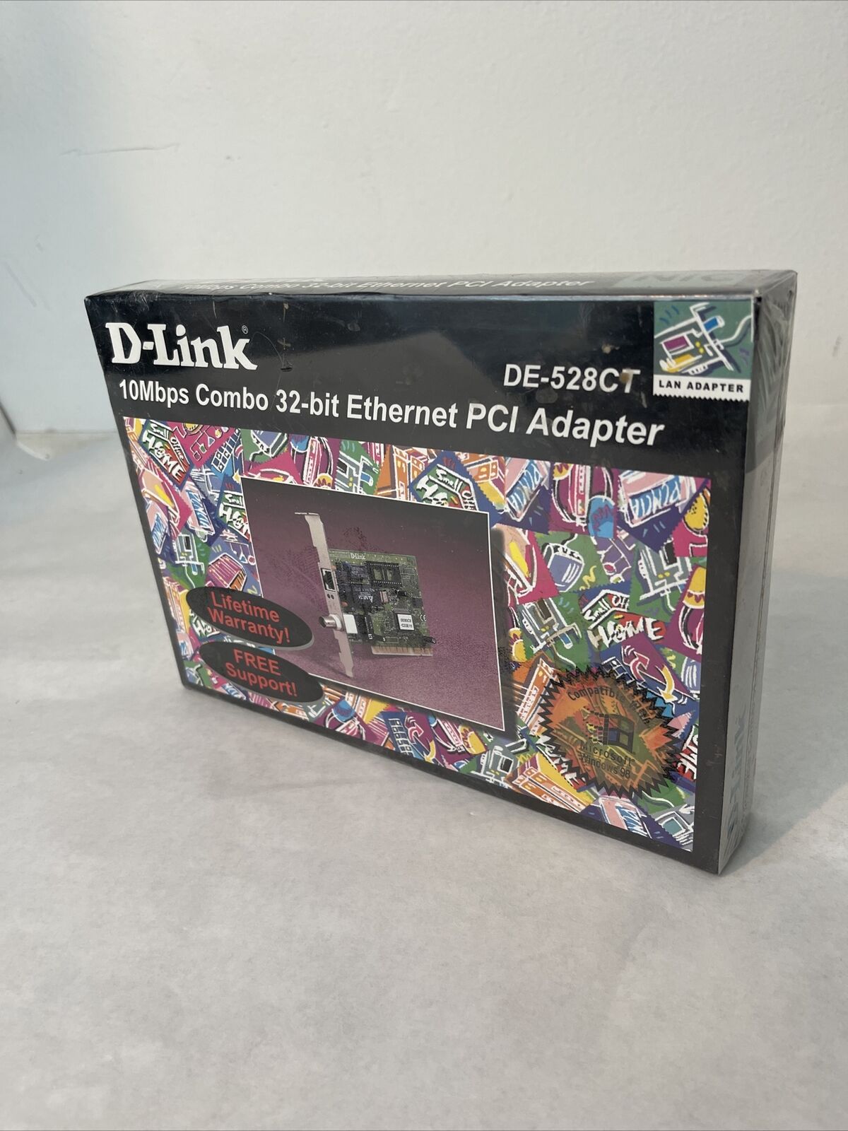 D-LINK DE-528CT 10Mbps Combo 32-Bit Ethernet PCI adapter (NEW)