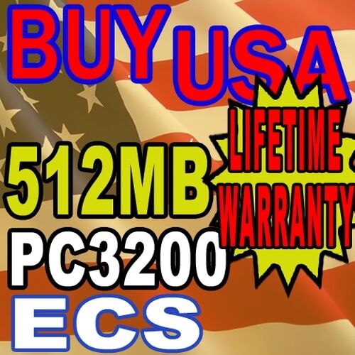 512mb ECS Elitegroup Computer P4M800-M 1.0A RAM Memory