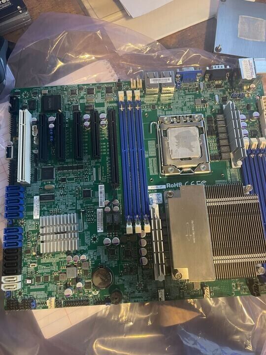 Supermicro X9DBL-3F Motherboard Dual Socket LGA 1356 with 2xE5-2403