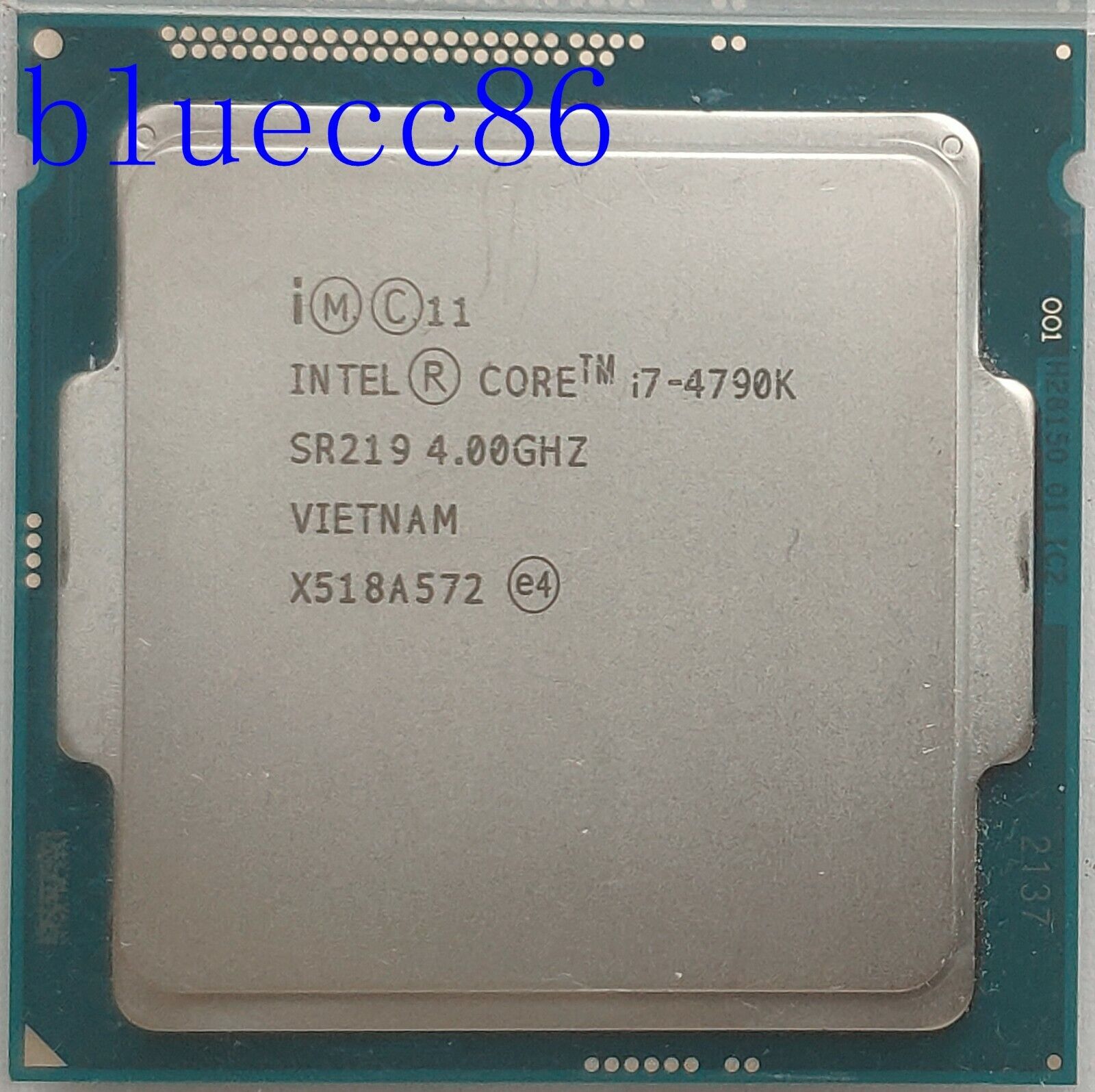 Intel Core i7-4790K 4.00 GHz Quad-Core LGA1150 SR219 CPU Processor