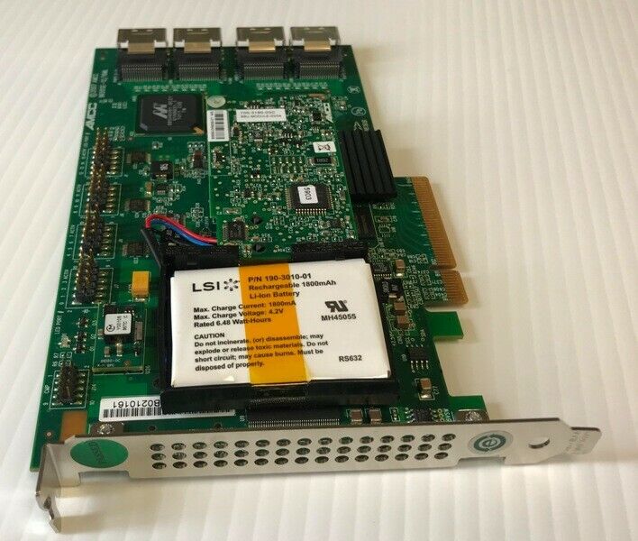 LSI AMCC 3Ware 9650SE-16ML 16Port SATA 256MB PCIe Raid Controller 700-3190-03C