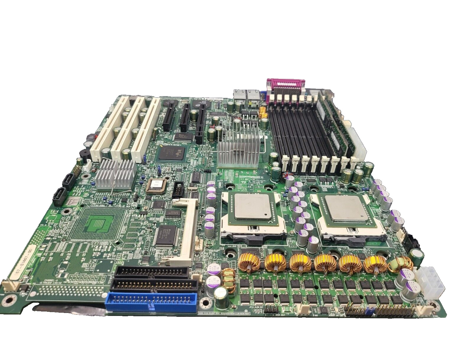 SuperMicro X6DHE-G2CE Server Dual Intel Xeon Motherboard CPU Combo 2 x 512MB RAM
