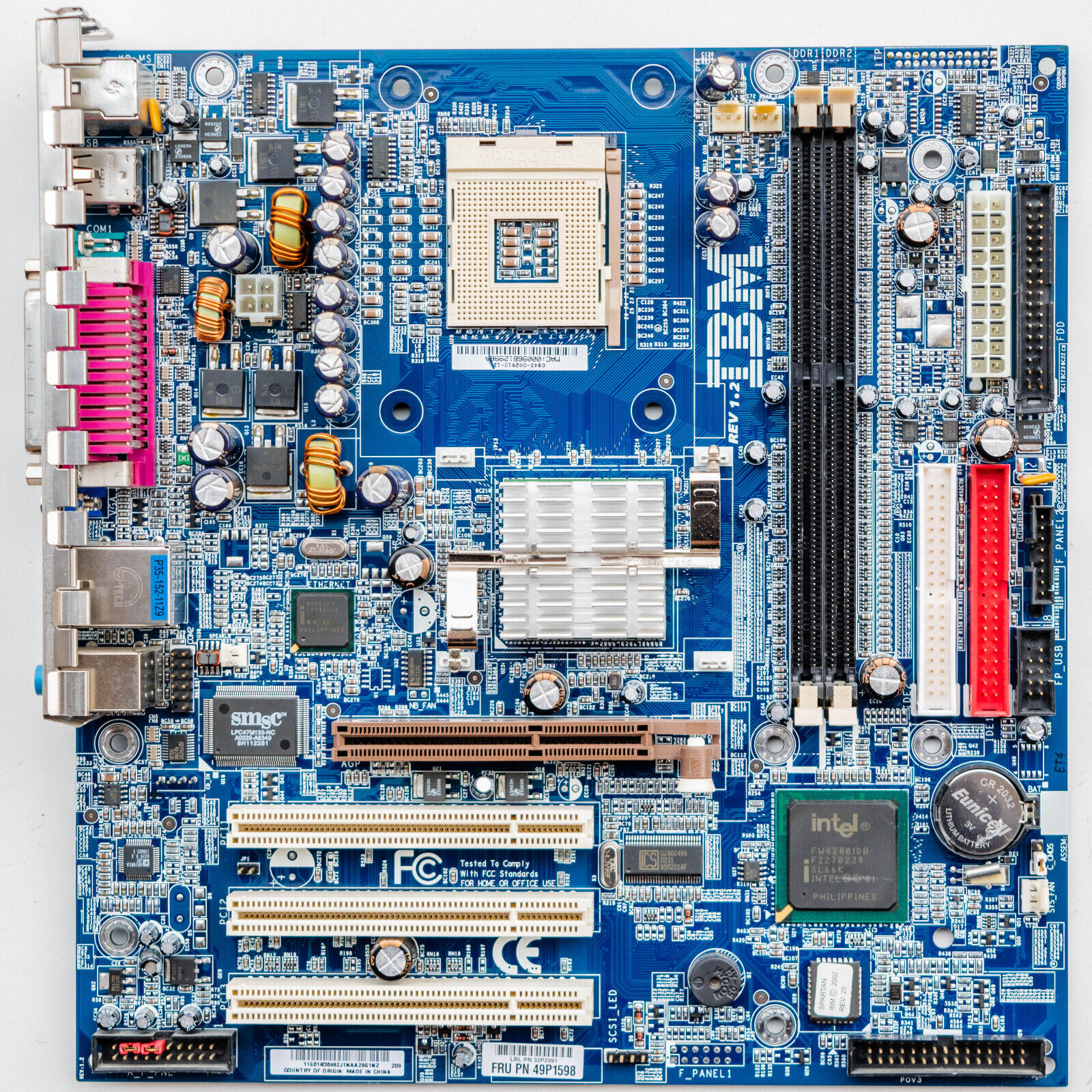 IBM Netvista 8310 83101AU Socket 478 Motherboard MicroATX Intel 845G AGP 49P1598