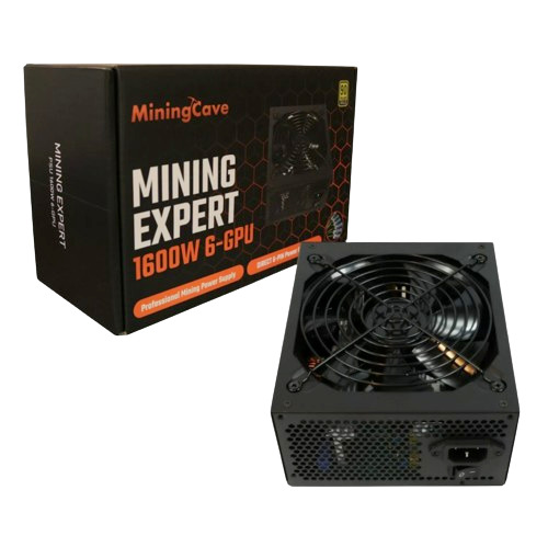 Mining Power Supply 1600W Direct 6 PIN to RISER For 6 GPU