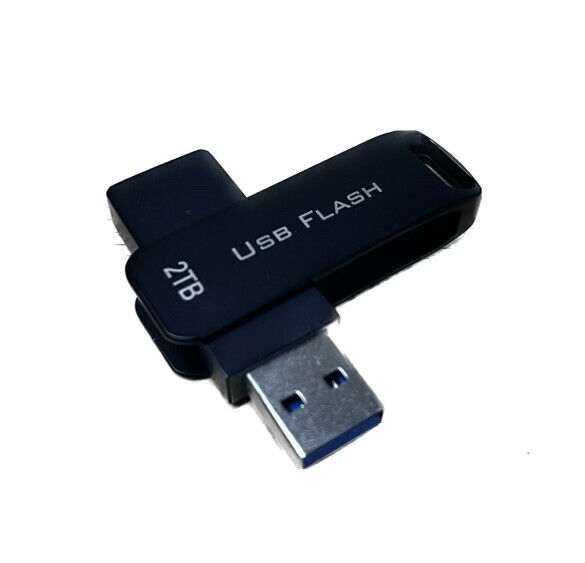 2TB Flash Drive Memory Stick USB 3.0 Metal Pen Thumb Drive