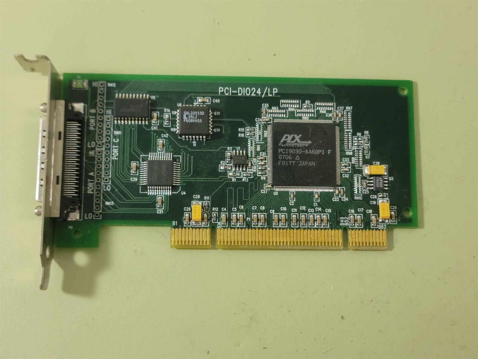 Measurement Computing PCI-DI024/LP 24-bit digital input/output (I/O) board