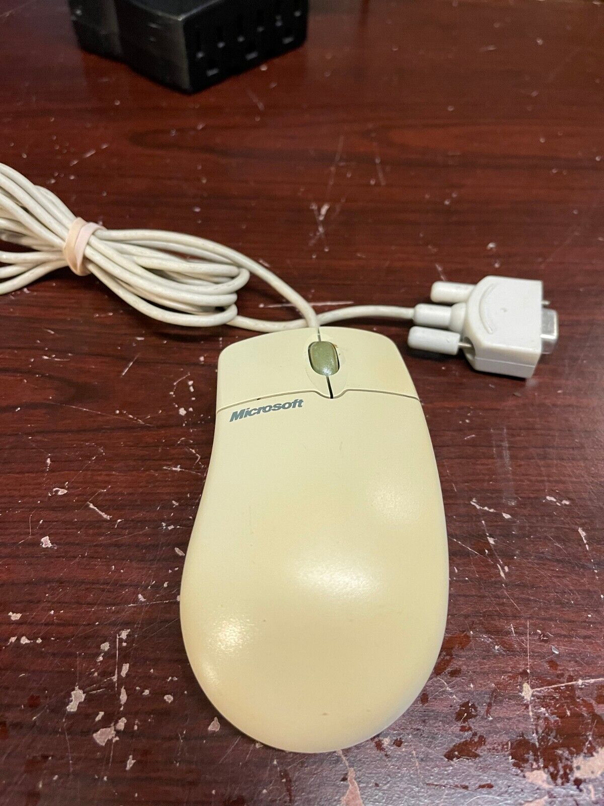 Microsoft Intellimouse 1.1A -  3 Button (2 Button + Scroll) Serial 9-Pin