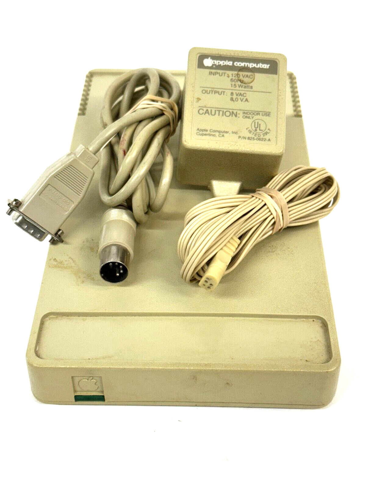 Vintage Apple IIc Mac Macintosh Computer Modem A9M0300 w/ RARE Power Supply