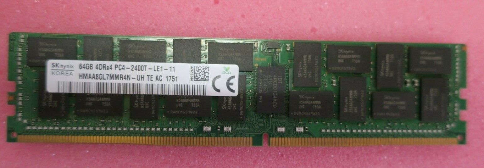 Dell 64GB SNP29GM8C/64G 29GM8 PC4-2400T 4DRx4 PowerEdge Server Memory A8711890 