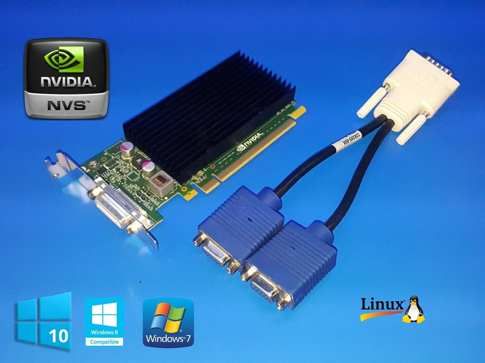 Lenovo ThinkCentre SFF M800 M82 M83 M90 M900 M90p M91 M910S Dual VGA Video Card
