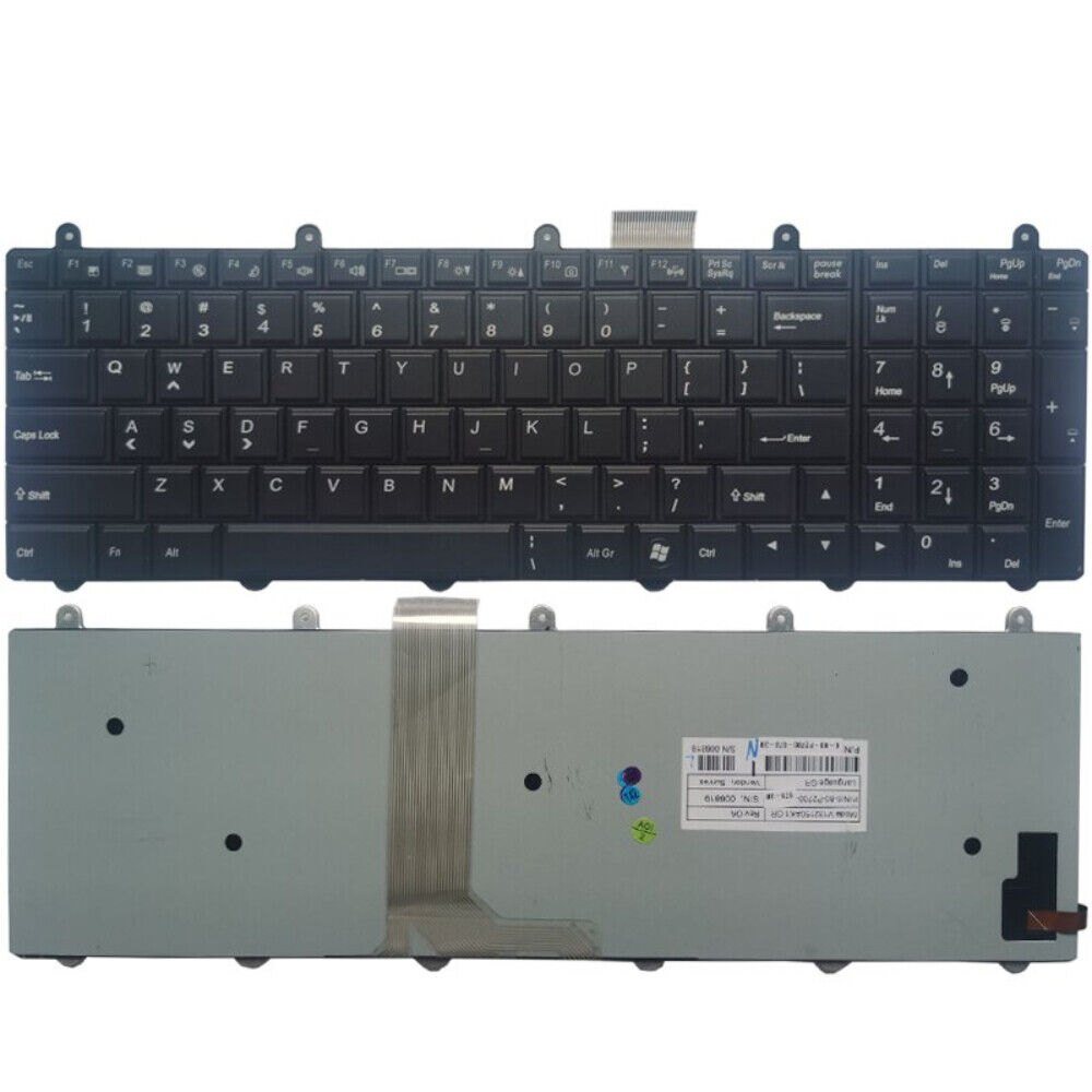 NEW For Clevo P157SM-A P150SM-A Keyboard Backlit US WIN KEY Bottom right