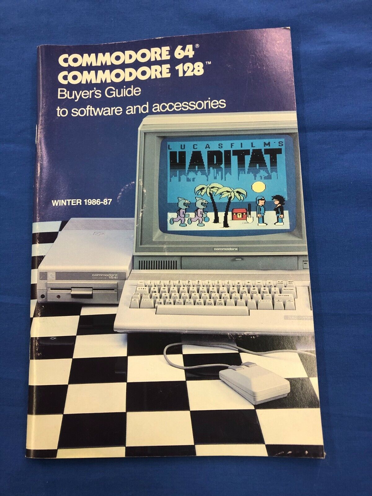 Commodore 64 128 Buyer\'s Guide Winter 1986-87 Book